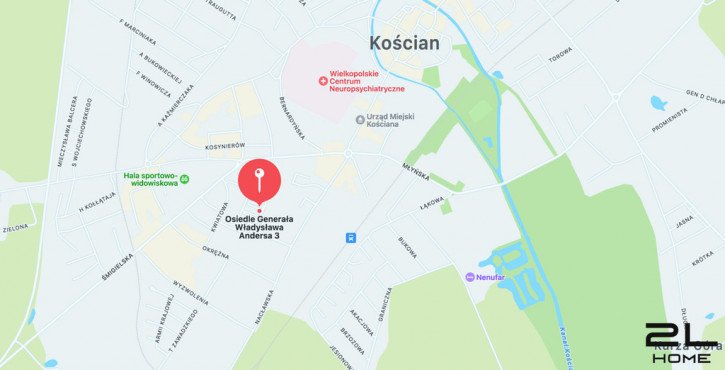 Mieszkanie Sprzedaż Kościan Osiedle Generała Władysława Andersa 20